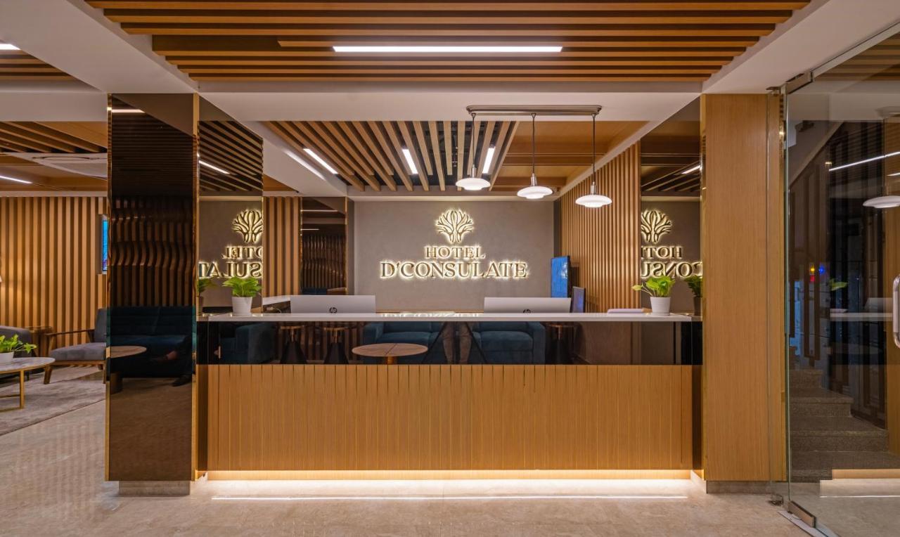 Treebo Premium D Consulate Hotell Hyderabad Exteriör bild