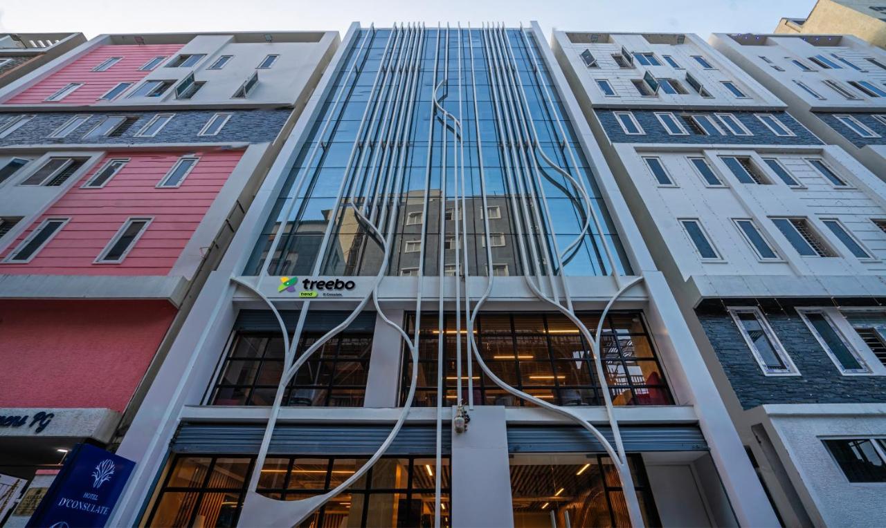 Treebo Premium D Consulate Hotell Hyderabad Exteriör bild